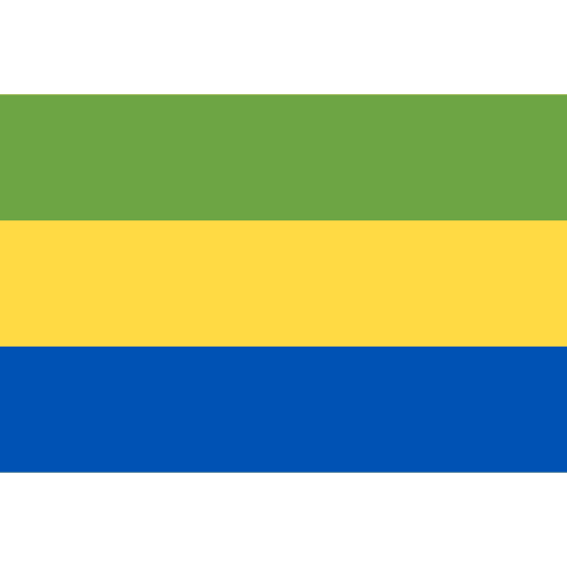 Gabón flag