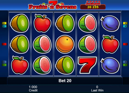 Fruits 'n' Sevens Slot